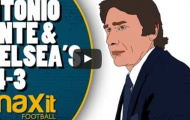 Video chiến thuật: Antonio Conte và sơ đồ 3-4-3 tại Chelsea