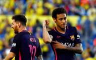Neymar lập hattrick, Barca dễ dàng đè bẹp Las Palmas trên sân khách