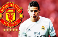 James Rodríguez, ngôi sao đang rất gần với Man Utd