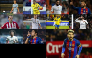 Đội hình tiêu biểu La Liga 2016/17: Không Ronaldo, không Ramos!