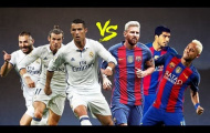 Top 20 bàn thắng đẹp nhất của MSN và BBC mùa này