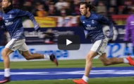 Cristiano Ronaldo và Gareth Bale đọ tốc độ