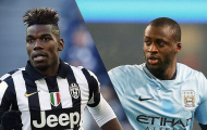 Đọ tài đẳng cấp Yaya Toure & Paul Pogba