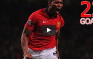 Tất cả 22 bàn thắng của Antonio Valencia cho Man United