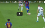 Pha solo ghi bàn ngoạn mục của Messi trước Eibar