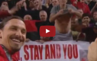 Ibra vứt nạng, chạy ra sân ăn mừng chức vô địch Europa League
