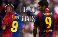 10 bàn thắng đẹp nhất của Luis Suarez và Samuel Eto'o