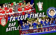 Màn 'chiến' rap' giữa Arsenal và Chelsea trước giờ G