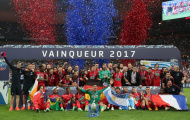 Chùm ảnh: PSG ăn mừng chức vô địch cực hoành tráng