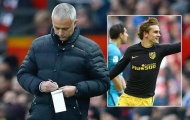 Mourinho không nhúng tay vào vụ Griezmann