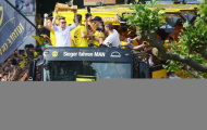 Mặc chấn thương, Reus vẫn tưng bừng đón cúp cùng Dortmund