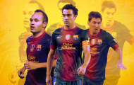 Sự kết hợp đỉnh cao giữa Messi - Xavi - Iniesta