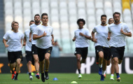 Juventus tập luyện cật lực trước trận chung kết lịch sử