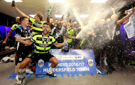 Màn ăn mừng của tân binh Premier League trong ngày thăng hạng