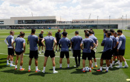 Zidane rộng lượng mở cửa cho phóng viên ghi hình buổi tập của Real