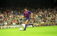 HLV Ernesto Valverde khi khoác áo Barca thời trẻ