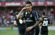 Inter không có 'cửa' giành James Rodriguez với Man Utd
