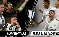 01h45 ngày 04/06, Juventus vs Real Madrid: Giấc mộng đế vương