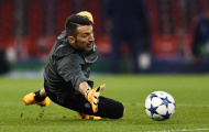 Buffon căng như dây đàn trong buổi tập cuối của Juventus