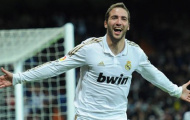 Gonzalo Higuain khi còn tung hoành tại Real Madrid