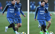 Messi đầy thích thú trong buổi tập đầu tiên cùng Sampaoli
