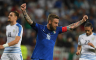 Chấm điểm Italia: De Rossi sáng nhất
