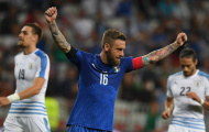 Daniele De Rossi nổ súng trong ngày Italia đại thắng Uruguay