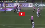 Alexis Sanchez thời còn bùng nổ trong màu áo Udinese