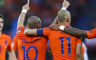 Song sát Robben - Sneijder giúp Hà Lan hủy diệt Luxembourg 5-0