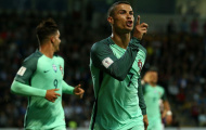 Cristiano Ronaldo chơi cực hay trước Latvia