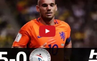 Highlights: Hà Lan 5-0 Luxembourg (vòng loại World Cup)