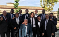 Huyền thoại Barca tề tựu trong lễ cưới của Victor Valdes