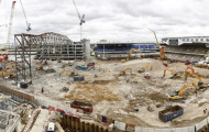 Sân White Hart Lane mới dần thành hình, quyết so kè với Emirates