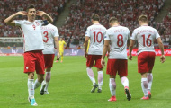Chùm ảnh: Lewandowski nổ hat-trick, Ba Lan dễ dàng huỷ diệt Romania 
