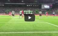 Siêu phẩm sút phạt của Victor Lindelof vào lưới Sporting Lisbon