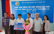 Long An ươm mầm tài năng từ bóng đá học đường