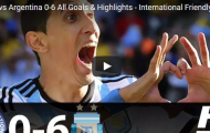 Singapore 0-6 Argentina (Giao hữu quốc tế)