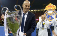 Zidane ẵm thêm một cú đúp danh hiệu cá nhân