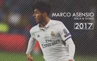 Marco Asensio có mùa giải 2016/17 tuyệt hay