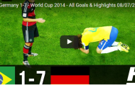 Trận cầu kinh điển: Brazil 1-7 Đức (WC 2014)