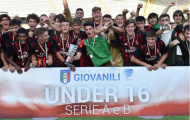Hạ gục Roma, U16 Milan vô địch giải trẻ Serie A 