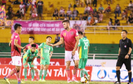 Ngoại binh “giành” đá phạt đền với đội trưởng Sài Gòn FC