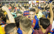 Barca B vui mừng tột độ trong ngày thăng hạng 