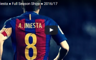 Nhìn lại một mùa giải nữa của Andres Iniesta