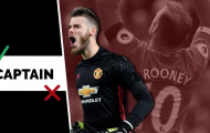 Ai sẽ là người 'kế thừa' chiếc băng đội trưởng của Rooney tại Man Utd?