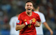 Hat-trick của Saul Niguez vào lưới U21 Italia
