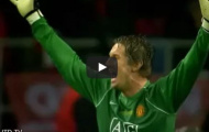 Khả năng bắt penalty cực đỉnh của Edwin van der Sar