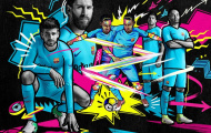 CHÍNH THỨC: Barca công bố mẫu áo sân khách mùa 2017/18