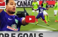Top 5 bàn thắng siêu đẹp của Serge Gnabry