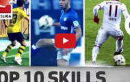 Top 10 pha xử lý kĩ thuật nhất Bundesliga 2016/17